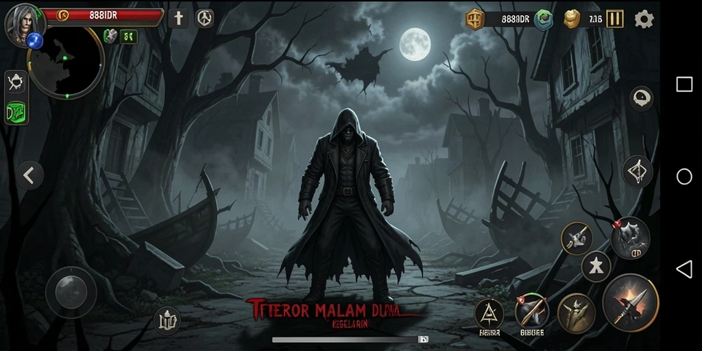 Gameplay menegangkan di dunia gelap 888IDR.