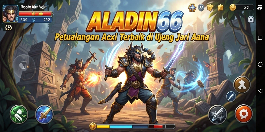 Gameplay seru ALADIN66 dengan aksi yang mendebarkan.