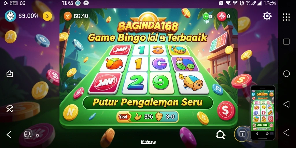 Tampilan gameplay menarik dari BAGINDA168 yang seru dan interaktif.