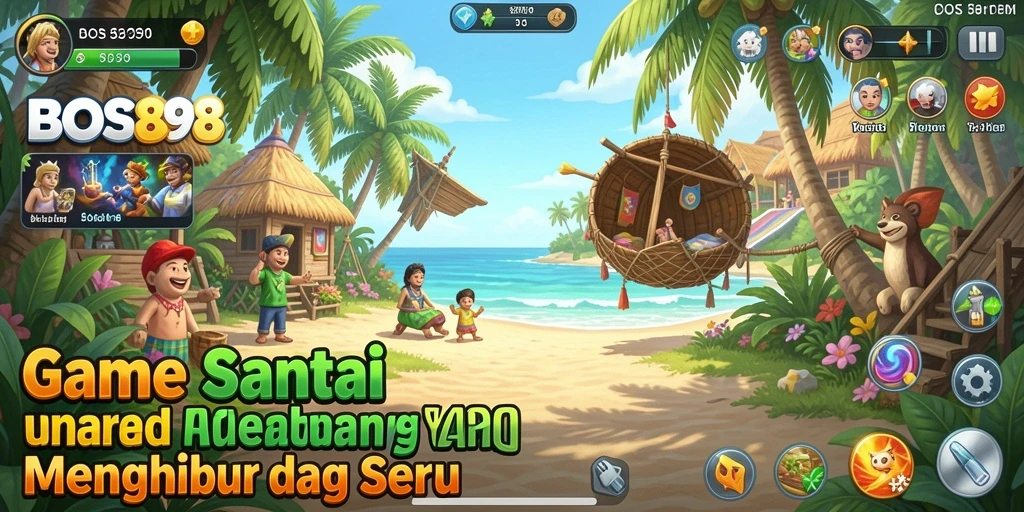 Tangkapan layar utama game BOS898 menunjukkan aksi permainan yang seru dan menghibur.