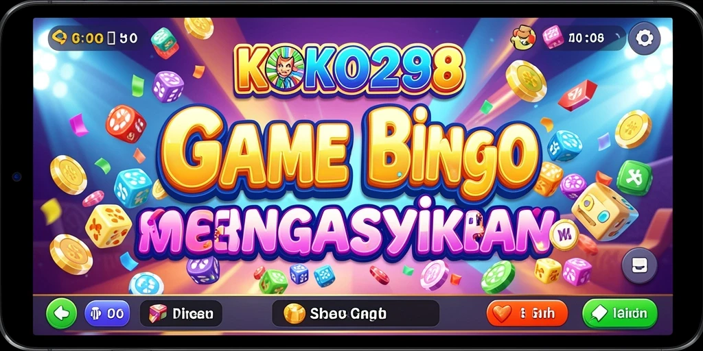 Tampilan gameplay seru dari KOKO288 saat bermain Bingo.