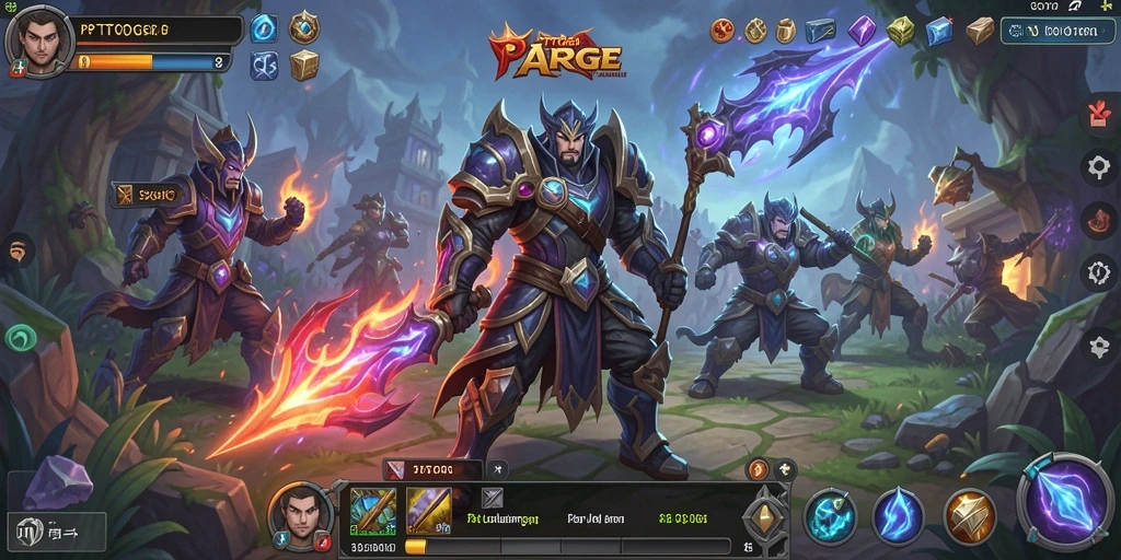Tampilan gameplay PTTOGEL yang penuh aksi dan petualangan.