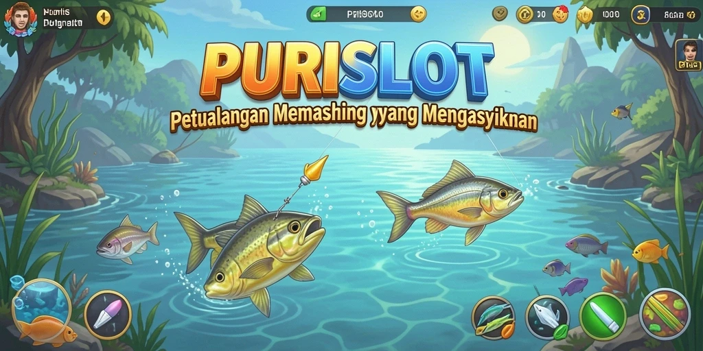 Gameplay memancing yang seru dan menantang di PURISLOT.
