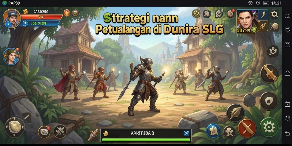 Tampilan menarik dari gameplay <strong>RAP89</strong> yang menampilkan aksi SLG.
