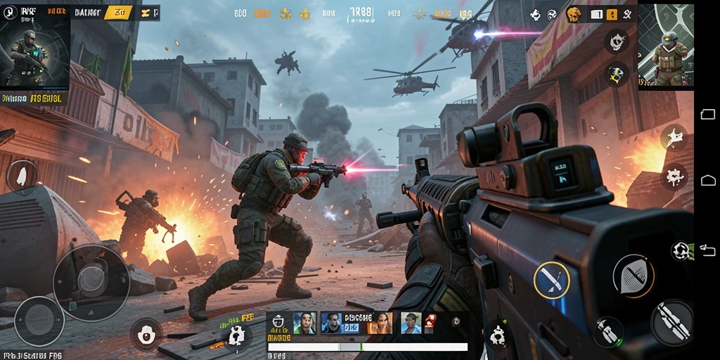 Gameplay seru RK88 dengan pertempuran mendebarkan dan taktis.