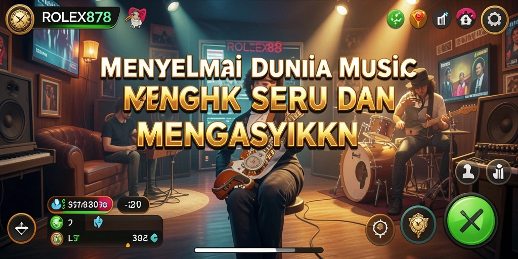 Gameplay ROLEX878 yang menarik dengan efek visual menawan.