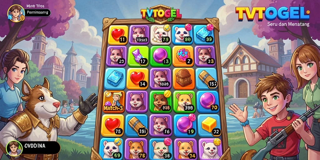 Tampilan gameplay seru dalam TVTOGEL dengan grafis menarik.